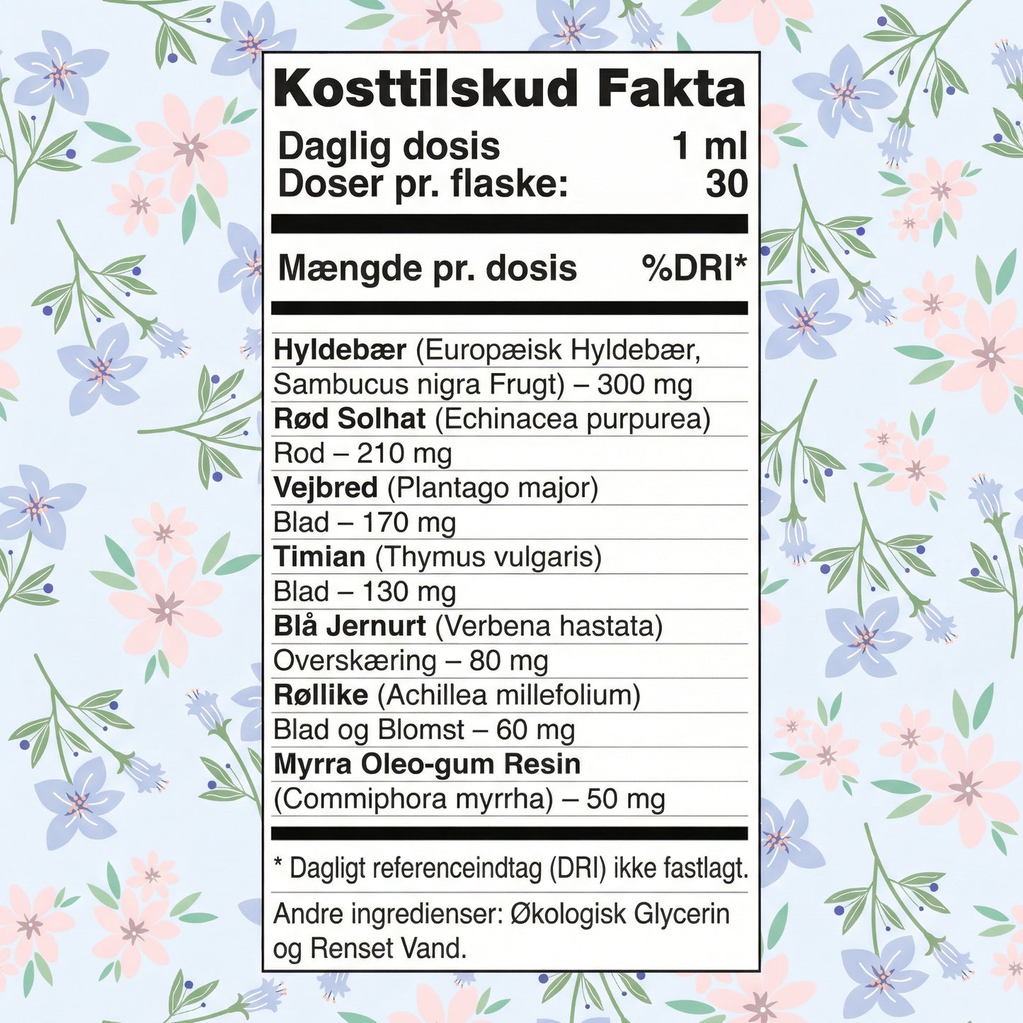 Botanisk lymfedrænage-eliksir (dansk)