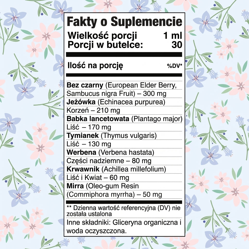 Botanisk lymfedrænage-eliksir