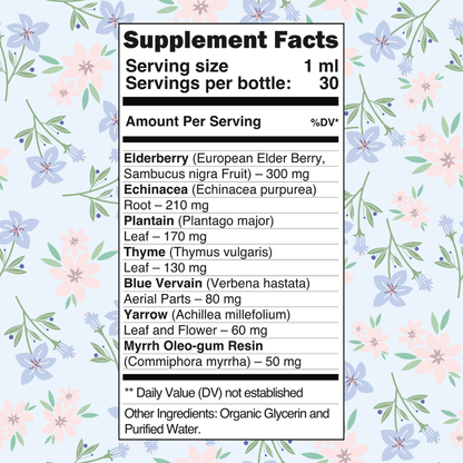 Botanisk lymfedrænage-eliksir