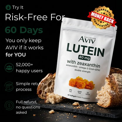 Øjenbeskyttelsesformel - Lutein-zeaxanthinkapsler fra AVIV™
