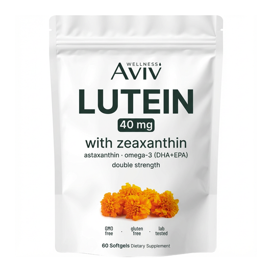 Øjenbeskyttelsesformel - Lutein-zeaxanthinkapsler fra AVIV™